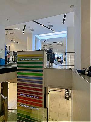 UNITED COLOURS OF BENETTON LISSONI AT HAMILTON HOUSE 